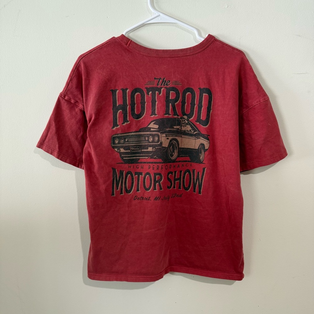 The HotRod Red Tee size XL